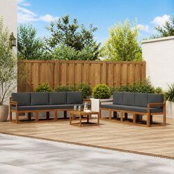 Transform Your Outdoor Space with 9 Piece Sofa Set