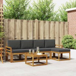 Enhance Your Patio with This 6-Piece Outdoor Sofa Set