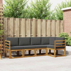 Enhance Your Garden with This 5 Piece Sofa Set