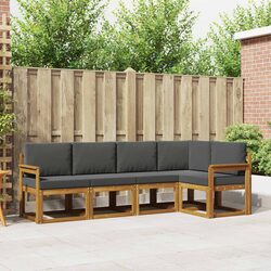 Enhance Your Outdoor Living with a 5-Piece Sofa Set