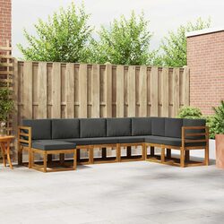 Transform Your Patio with 8-Piece Outdoor Sofa Set