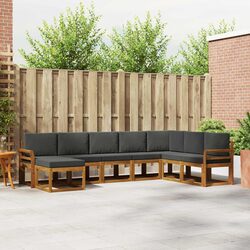 Elevate Your Outdoor Space with 8-Piece Sofa Set