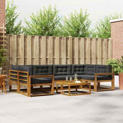 Enhance Your Outdoor Area with a 7-Piece Sofa Set