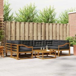 Enhance Your Patio with This 7-Piece Outdoor Sofa Set