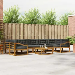 Enhance Your Outdoor Space with 8-Piece Sofa Set