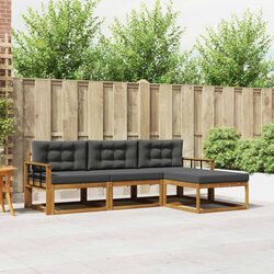 Enhance Your Outdoor Living with This 4 Piece Sofa Set