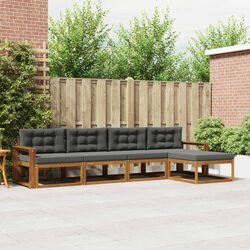 Enhance Your Patio with This 5 Piece Outdoor Sofa Set