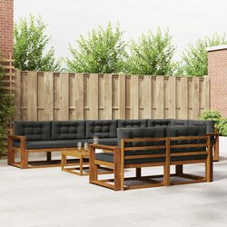 Enhance Your Outdoor Space with a 9-Piece Sectional Sofa Set