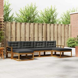 Transform Your Outdoor Space with This 6-Piece Sofa Set