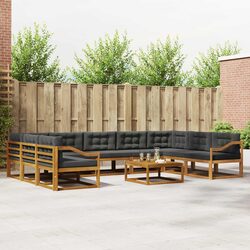 Enhance Your Outdoor Space with a 10-Piece Sofa Set