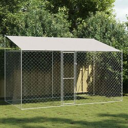 Enhance Your Garden with This Large Dog Cage and Roof
