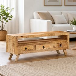 Enhance Your Living Space with this Wooden TV Cabinet
