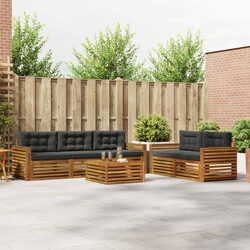Enhance Your Patio with This Stylish 6-Piece Sofa Set