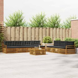 Transform Your Space with 8-Piece Garden Sofa Set