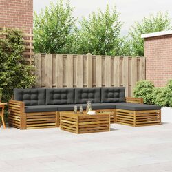 Enhance Your Outdoor Space with 6-Piece Sofa Set