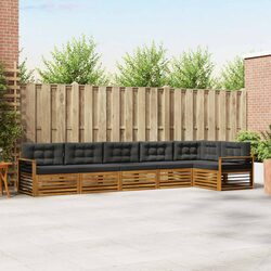 Transform Your Space with this 6-Piece Outdoor Sofa Set