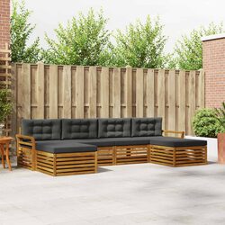 Enhance Your Outdoor Space with 6-Piece Sofa Set