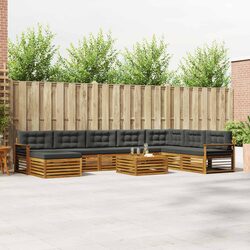 Enhance Your Outdoor Living with a 9-Piece Sofa Set