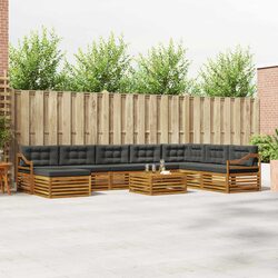 Transform Your Outdoor Space with 9-Piece Sofa Set