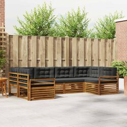 Elevate Your Outdoor Living with 6 Piece Sofa Set