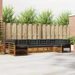 Transform Your Outdoor Space with 7-Piece Sectional Sofa