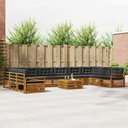 Transform Your Outdoor Space with an 11 pcs Sofa Set