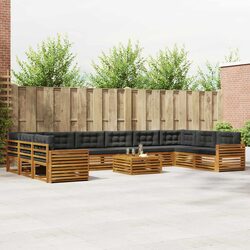 Transform Your Outdoor Space with 11-Piece Sofa Set