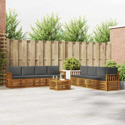 Enhance Your Outdoor Living with a 9-Piece Sofa Set