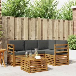 Transform Your Patio with a 5-Piece Modular Sofa Set