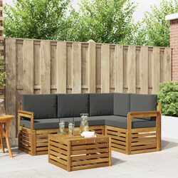 Enhance Your Patio with This 5-Piece Sectional Sofa Set