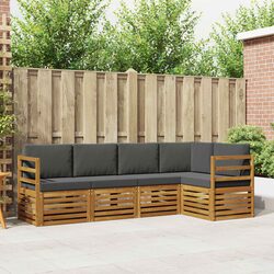 Enhance Your Garden with a 5 Piece Sectional Sofa Set