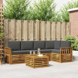 Enhance Your Outdoor Space with This 6 Piece Sofa Set