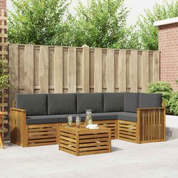 Enhance Your Outdoor Space with 6-Piece Modular Sofa Set