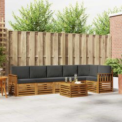 Enhance Your Patio with This 7 Piece Outdoor Sofa Set