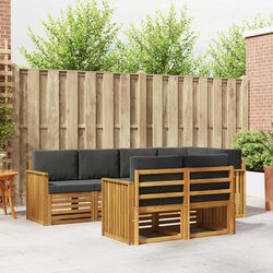 7 Piece Outdoor Sectional Sofa Set for Relaxed Spaces