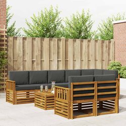 Enhance Your Outdoor Space with This 9 Piece Sectional Sofa Set