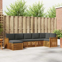 Transform Your Outdoor Space with a 7-Piece Sectional Sofa Set