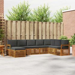 Transform Your Outdoor Space with 8-Piece Sofa Set