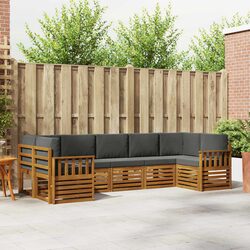 Transform Your Outdoor Space with 7-Piece Sectional Sofa Set