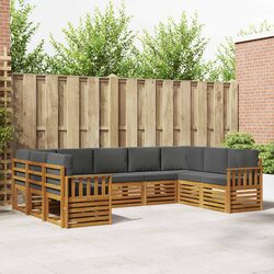 Enhance Your Outdoor Space with This 9-Piece Sofa Set
