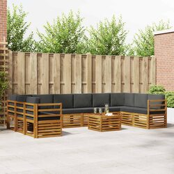 Enhance Your Outdoor Space with 11-Piece Sofa Set
