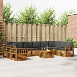 Enhance Your Outdoor Space with 11 Piece Sofa Set