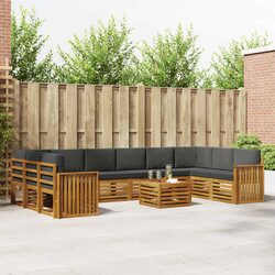 Elevate Your Outdoor Space with 11 Piece Sofa Set