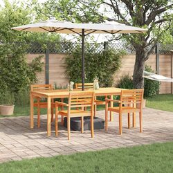 Elevate Your Outdoor Space with This 7-Piece Dining Set