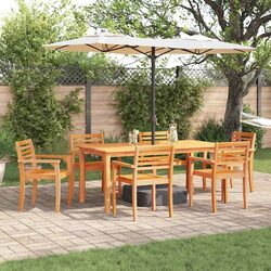 Enhance Your Outdoor Space with a 7-Piece Garden Dining Set