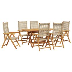 Transform Your Patio with a 7-Piece Folding Garden Set