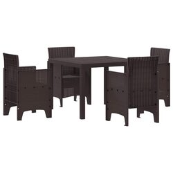 5-Piece Outdoor Dining Set for Stylish Gatherings