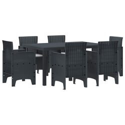 Transform Your Outdoor Space with 7-Piece Dining Set