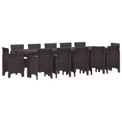 Elevate Your Garden with a 13-Piece Outdoor Dining Set