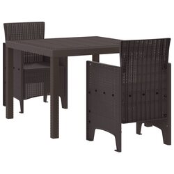 Enhance Your Outdoor Space with a 3 Piece Dining Set